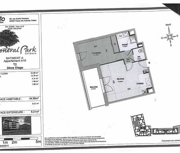 Location Appartement 2 Pièces 44 m² - Photo 5