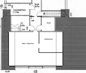 Zentrale 2 Zimmerwohnung in Holtorf zu vermieten - Foto 6