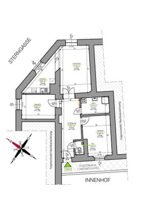 Neu sanierte 3 Zimmer Wohnung - Provisionsfrei! - Foto 1