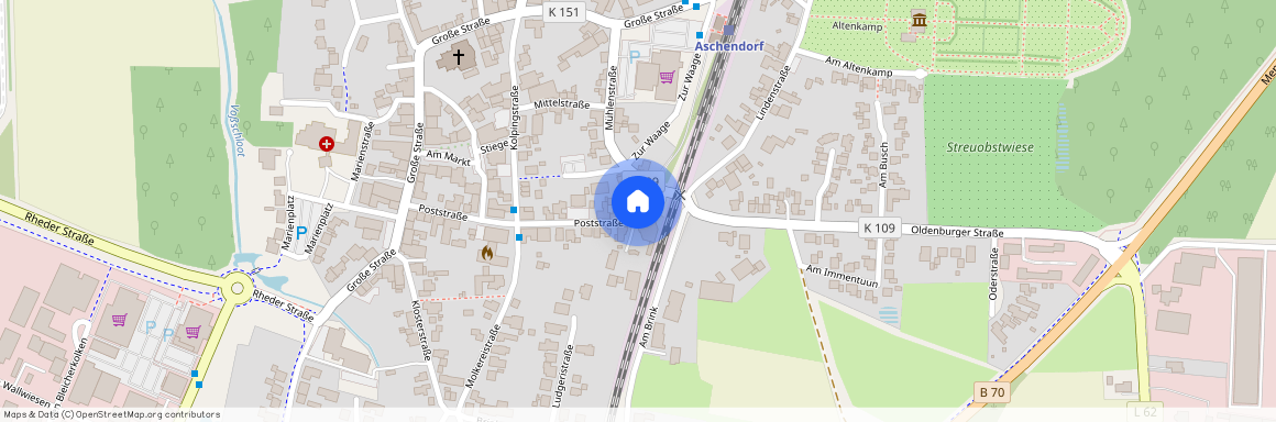 Poststraße 31, 26871 Niedersachsen - Aschendorf Stadt Papenburg