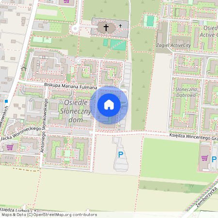 ul. Łukasza Rodakiewicza, Wrotków, Lublin, lubelskie