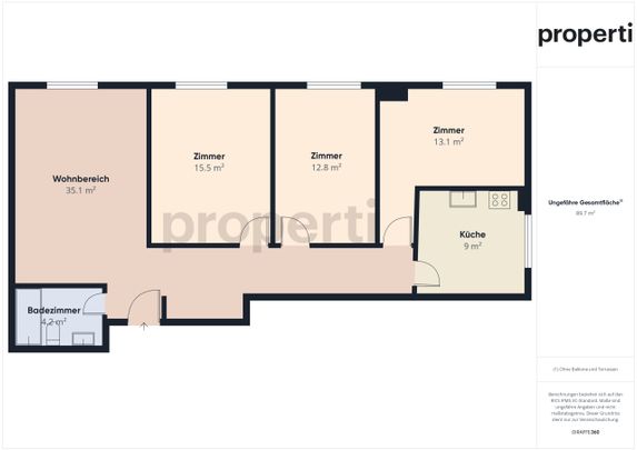 Cozy 4-room apartment in Zwingen - Photo 1