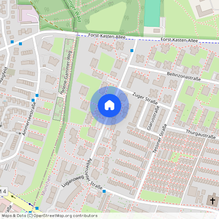 Appenzeller str, 81475 München - Thalk.Obersendl.-Forsten-Fürstenr.-Solln