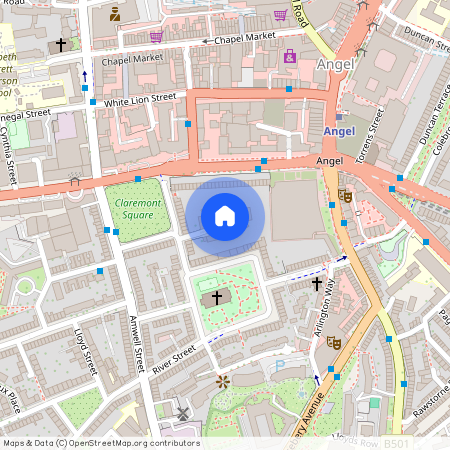 Claremont Close, Islington, London, N1