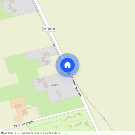 Östra Sandskogsvägen, Ystad