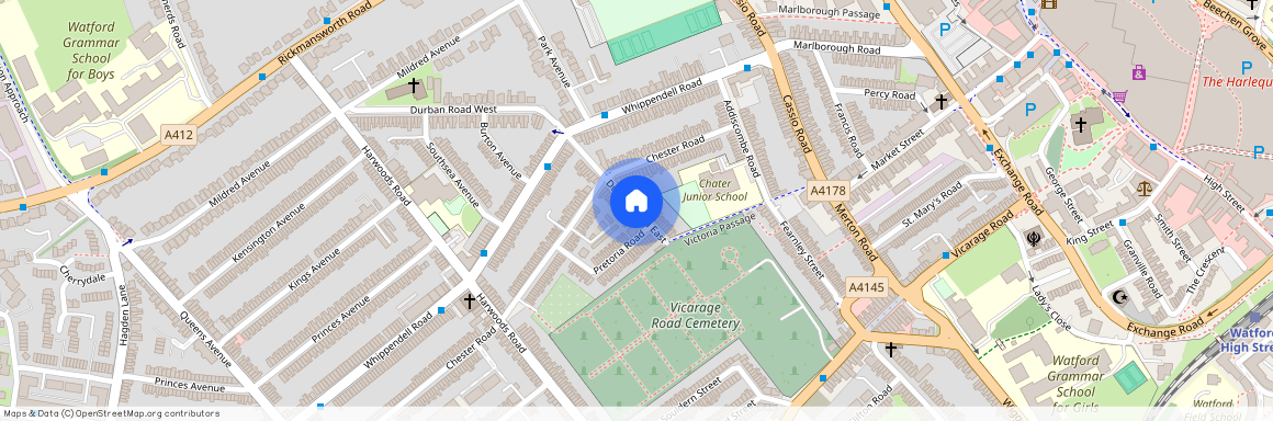 Durban Road East, Watford, Hertfordshire, WD18