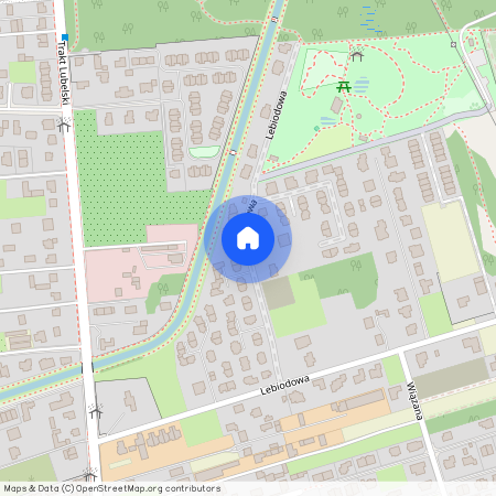 Warszawa, Wawer, Zerzeń, Lebiodowa