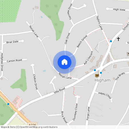 Oak Drive, Higham, Rochester, Kent, ME3 7BD