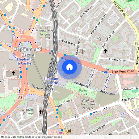 Raglan House, Elephant and Castle, London, SE17