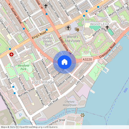 Cremorne Mansions, Chelsea