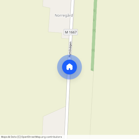 Nymövägen, Fjälkinge