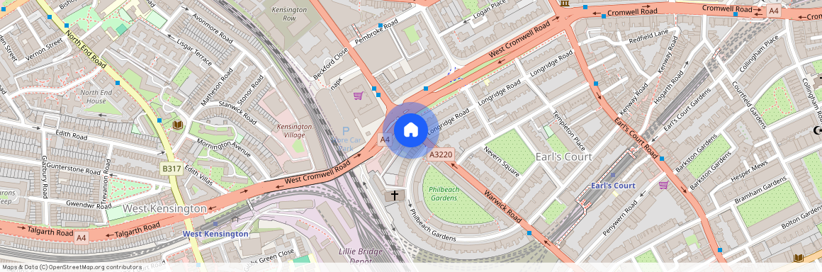119 Warwick Road, London, SW5 9EH, United Kingdom