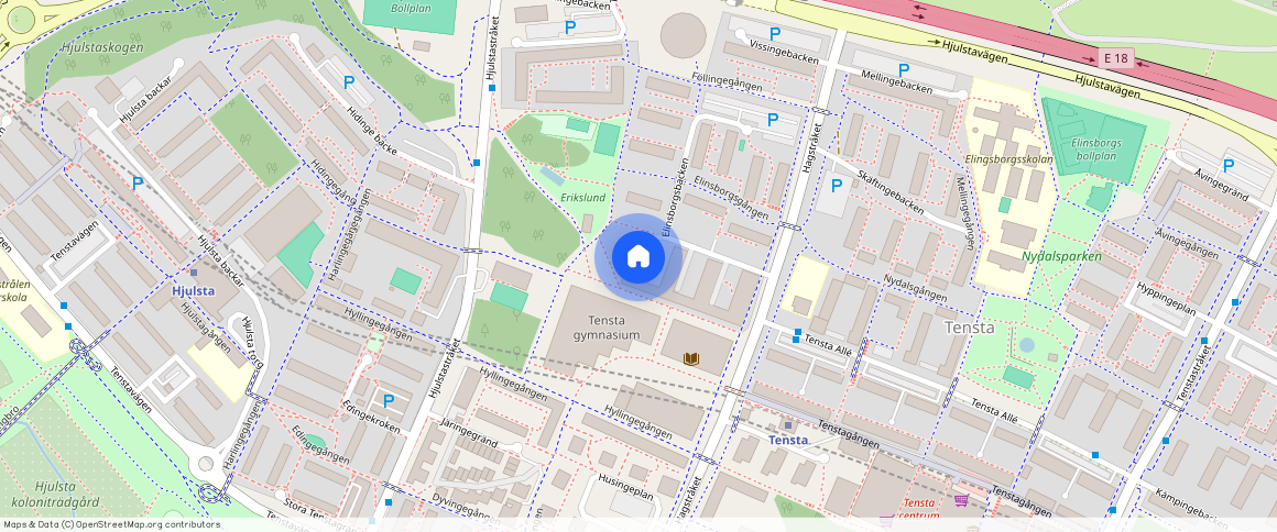 Elinsborgsbacken 9, Tensta