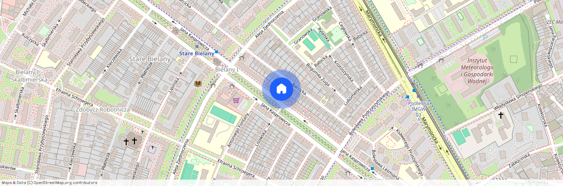 ul. Jana Kasprowicza, Stare Bielany, Bielany, Warszawa, mazowieckie