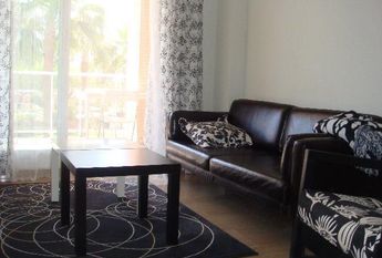 For long-term rent: apartment in Javea, Golden Garden urbanization, with 2 bedrooms and a pool.