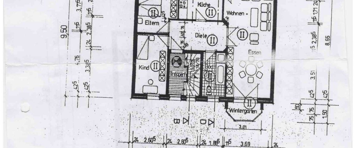 M 12 VEGESACK-gepflegte 3 Zimmerwohnung im 1. OG mit Balkon und Loggia - Photo 1