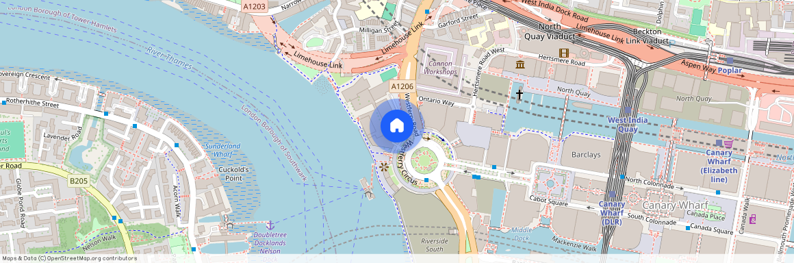 Berkeley Tower, 48 Westferry Circus, Canary Wharf, London, E14 8RP