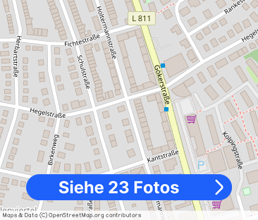 1-ZKB im Villenviertel – Balkon, Küchenzeile, gepflegtes MFH – frei... - Foto 1