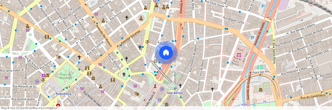 Rua Riskallah Jorge, Centro, Centro, São Paulo