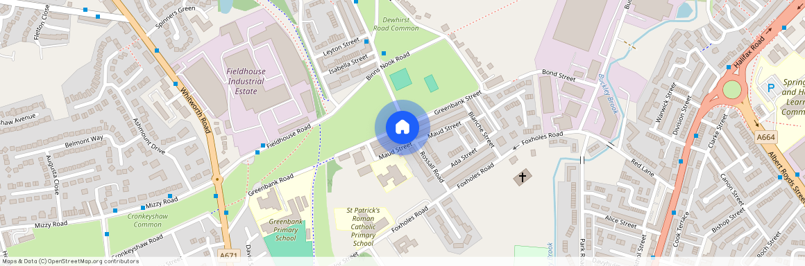 Greenbank Road Rochdale.