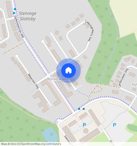 Trädgårdsmästeriets väg **, Steninge