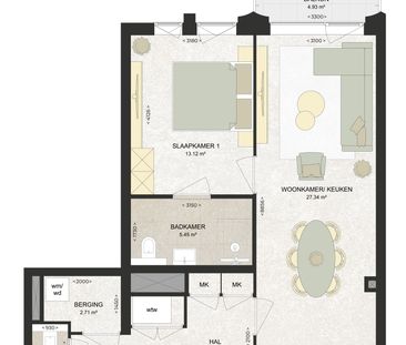Appartement te huur: Kennedylaan 254 2035 TR Haarlem - Photo 1