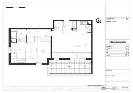 Location Appartement 3 pièces 66m² FABREGUES 34690 - Photo 4