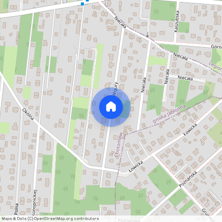 ul. Żwirki i Wigury, Legionowo, legionowski, mazowieckie, Chotomów