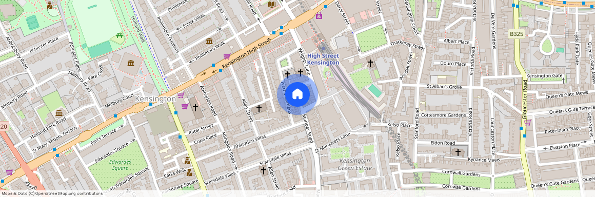 Cheniston Gardens, London, W8, Kensington, London, W8