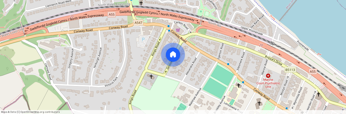 The Grosvenor, Colwyn Bay, LL29