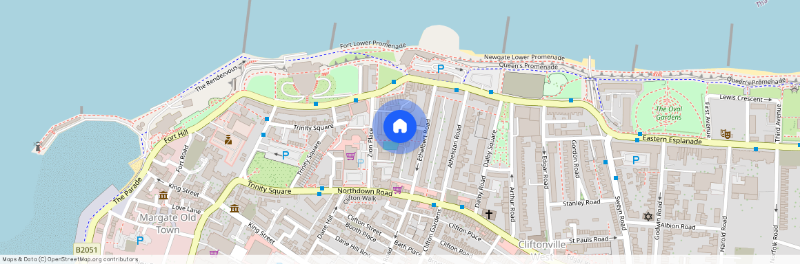 Ethelbert Gardens, Cliftonville, Margate, Kent, CT9