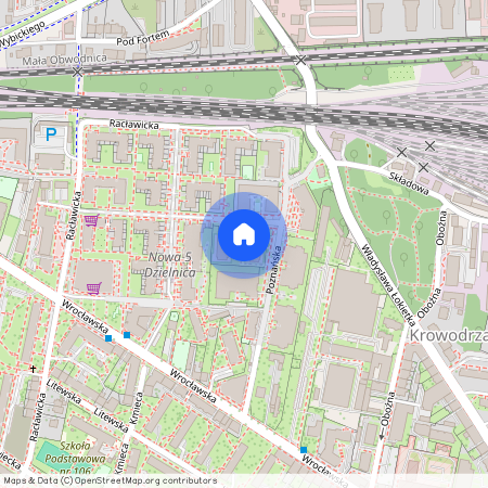 ul. Wrocławska, Krowodrza, Krowodrza, Kraków, małopolskie