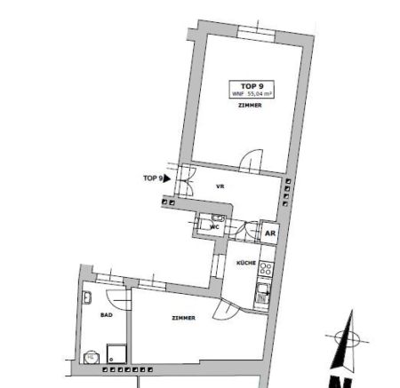 ERSTBEZUG Romantischer Ruhepol mitten in der Stadt für Singles oder Paare - Neubaugasse - Foto 5