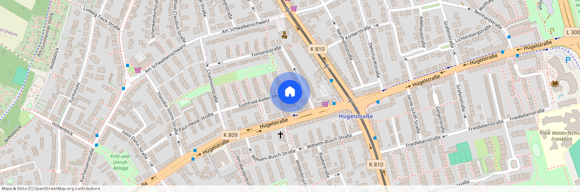 Hügelstr. 150 A, 60431 Frankfurt am Main OT Dornbusch