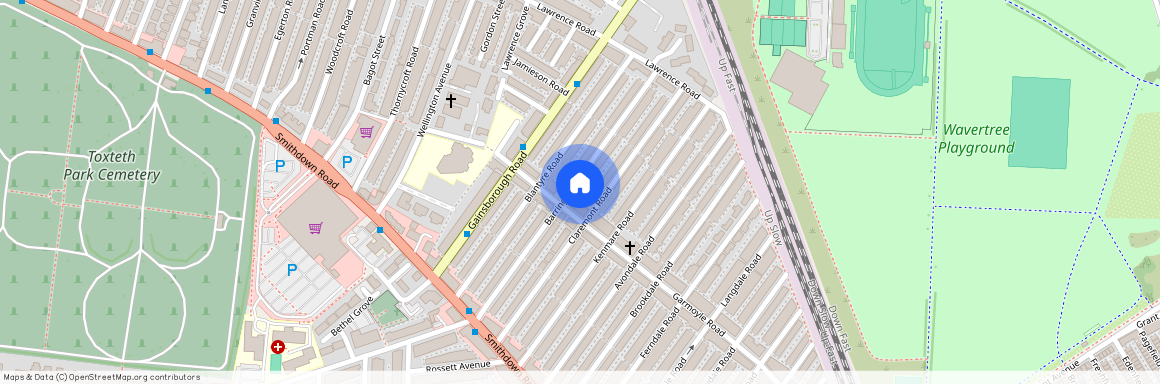 Barrington Road, Liverpool, Merseyside