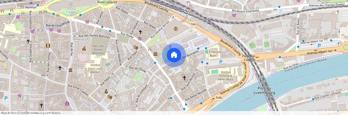 Rue des Bourgeois 3/H, 5000, Namur