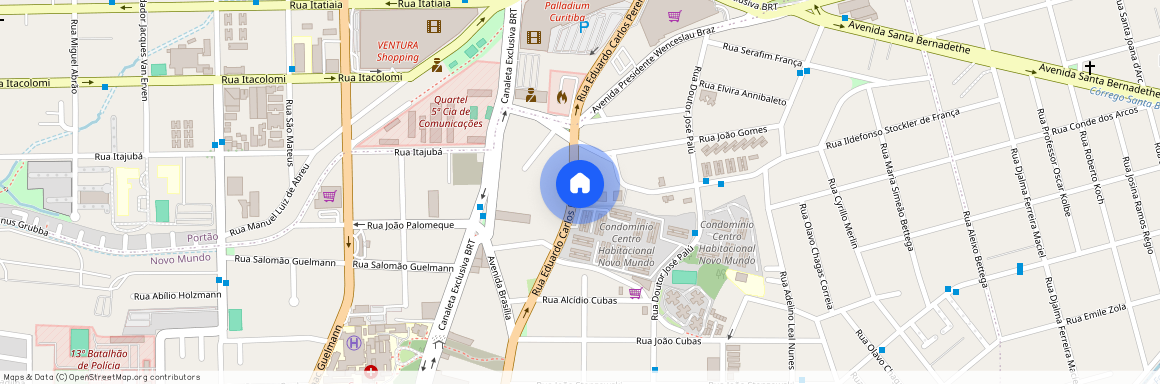 Rua Eduardo Carlos Pereira, 4049, Portao, PR, Curitiba
