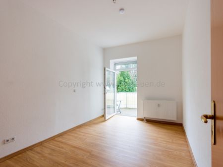 2 Zimmerwohnung mit EBK und Balkon in Plauen Haselbrunn zur Miete - Hochparterre - 2 Raumwohnung - Foto 4