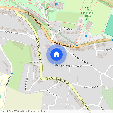 Larkstone Crescent, Ilfracombe, Devon, EX34 9PJ