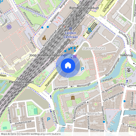 2312AM, Leiden, Stationsplein, 122