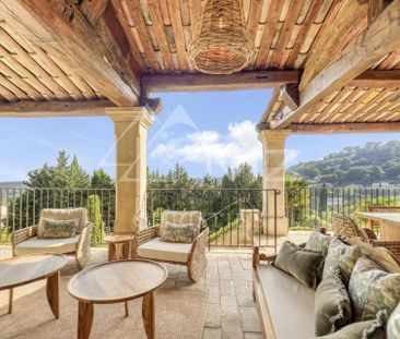 Saint-Paul-de-Vence - Villa provençale avec vue collines et mer - 5... - Photo 1