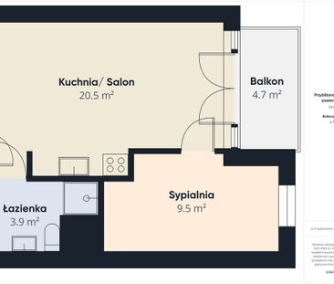 2 pokoje, balkon i garaż – komfort i styl w jednym - Фото 5