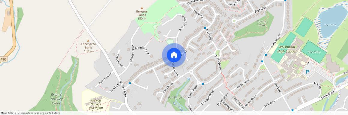 Brookfield Road, Welshpool, Powys, SY21