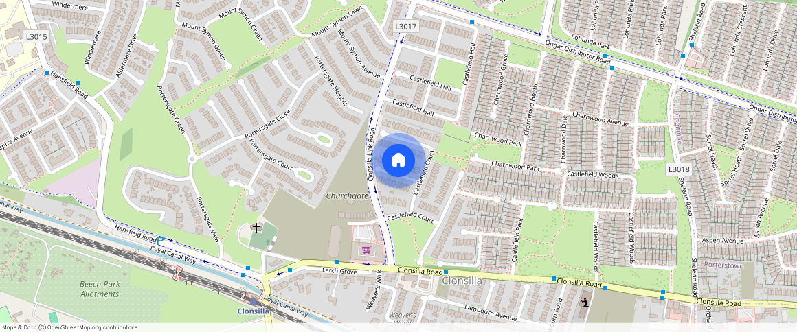 ** Castlefield Court, clonsilla, Dublin