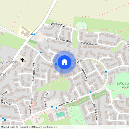 Chesterton Drive, Galley Common, Nuneaton