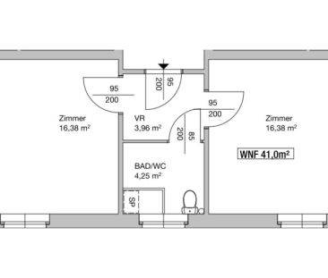 2-Zimmer-Wohnung, Top 117 - Photo 5