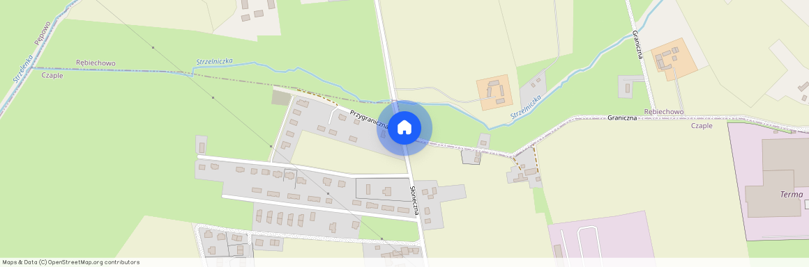 ul. Graniczna, Czaple, Żukowo, kartuski, pomorskie