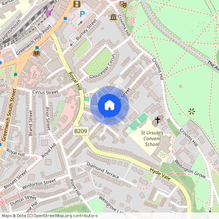 King George Street, London SE10