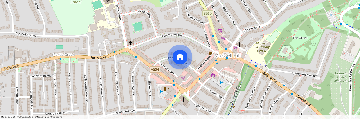 Princes Ave, Muswell Hill N10