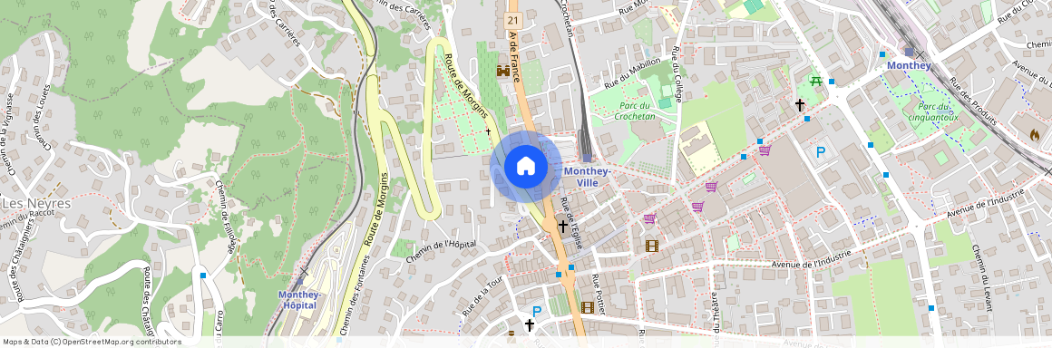 Avenue de France 11, 1870 Monthey